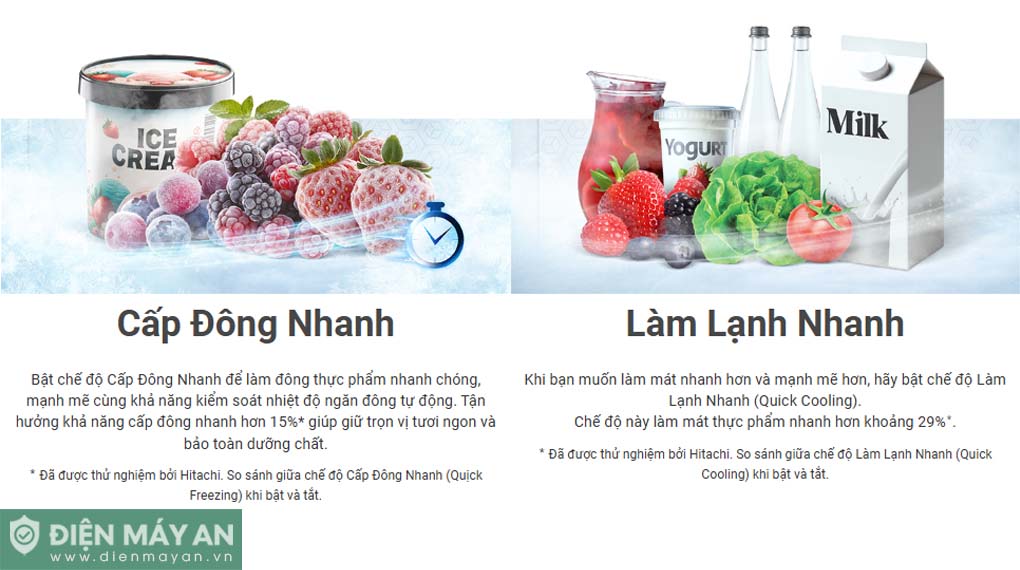 Tủ lạnh Hitachi Inverter 656 lít Side By Side HRSN9713ESMGWVN